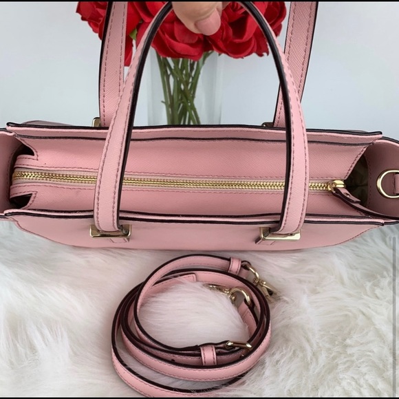 ♥️ kate spade light pink leather satchel ♥️ - Picture 6 of 7